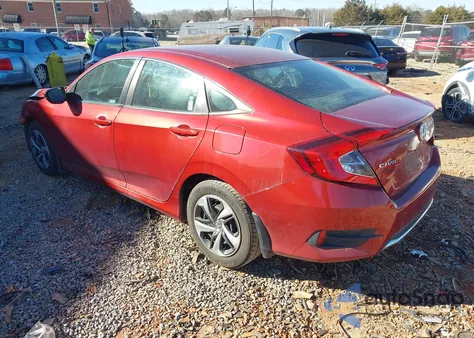 2021 Honda Civic Lx from USA, damaged, VIN 2HGFC2F62MH523516